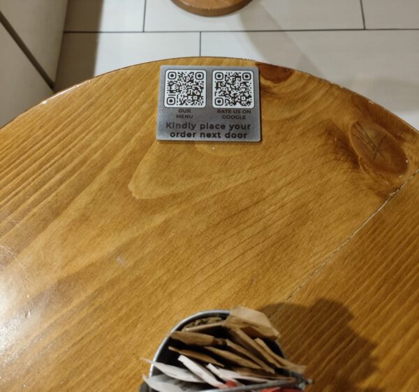 table qr codes